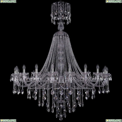 Люстра 1415/20/530/XL-180/Ni ★Bohemia Ivele Crystal, Никель► — Купить▼