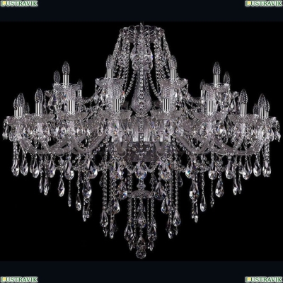 Люстра 1415/20+10/460/Ni ★Bohemia Ivele Crystal, Никель► — Купить▼