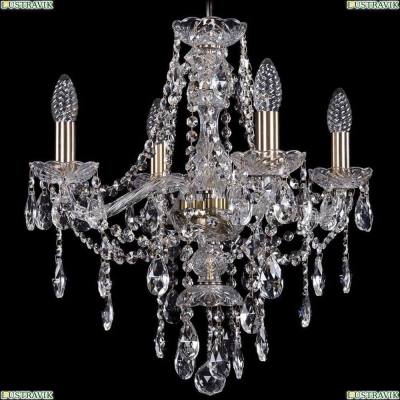 Люстра 1415/4/165/Pa ★Bohemia Ivele Crystal, Патина► — Купить▼