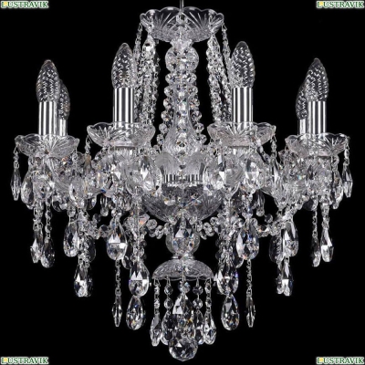 Люстра 1415/8/165/Ni ★Bohemia Ivele Crystal, Никель► — Купить▼