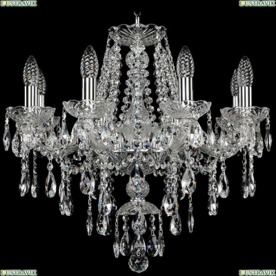 Люстра 1415/8/200/Ni ★Bohemia Ivele Crystal, Никель► — Купить▼