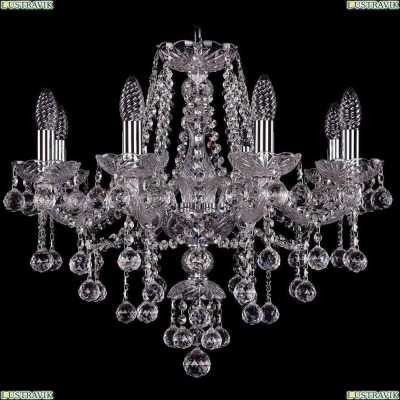 Люстра 1415/8/200/Ni/Balls ★Bohemia Ivele Crystal, Никель► — Купить▼