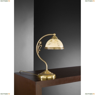 Настольная лампа P 6208 P ★Reccagni Angelo, 1 x 60Вт☀, Бронза► — Купить▼