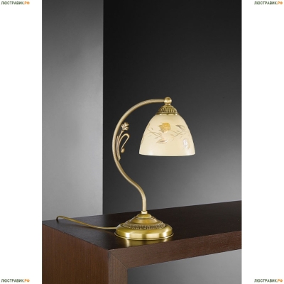 Настольная лампа P 6258 P ★Reccagni Angelo, 1 x 60Вт☀, Бронза► — Купить▼