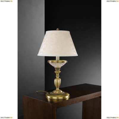 Настольная лампа P 6405 G ★Reccagni Angelo, 2 x 60Вт☀, Бронза► — Купить▼
