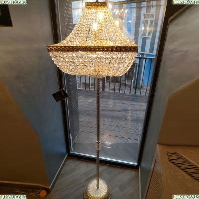 Торшер 19282T3/H/45IV-172 G ★Bohemia Ivele Crystal, Золото► — Купить▼