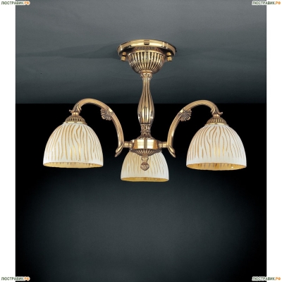 Люстра PL 5770/3 ★Reccagni Angelo, 3 x 60Вт☀, Французское золото► — Купить▼