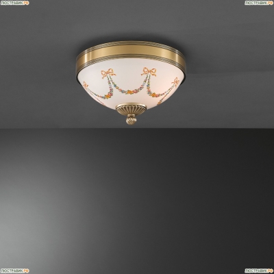 Светильник PL 8010/2 ★Reccagni Angelo, 2 x 60Вт☀, Состаренная бронза► — Купить▼