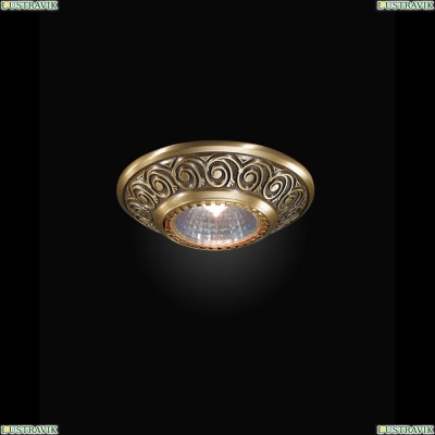 Светильник SPOT 7002 BRONZO ★Reccagni Angelo, 1 x 60Вт☀, Состаренная бронза► — Купить▼