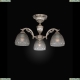 Люстра PL 9801/3 ★Reccagni Angelo, 3 x 60Вт☀, Серебро► — Купить▼