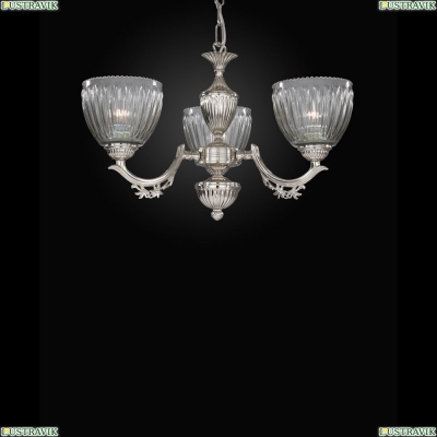 Люстра L 9850/3 ★Reccagni Angelo, 3 x 60Вт☀, Серебро► — Купить▼