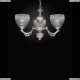 Люстра L 9850/3 ★Reccagni Angelo, 3 x 60Вт☀, Серебро► — Купить▼