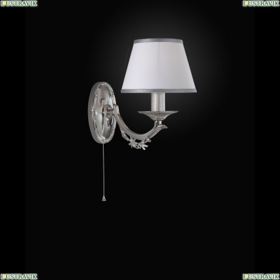 Бра A 9830/1 ★Reccagni Angelo, 1 x 60Вт☀, Серебро► — Купить▼