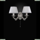 Бра A 9830/2 ★Reccagni Angelo, 2 x 60Вт☀, Серебро► — Купить▼