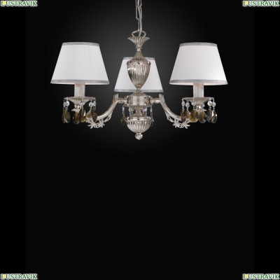 Люстра L 9831/3 ★Reccagni Angelo, 3 x 60Вт☀, Серебро► — Купить▼