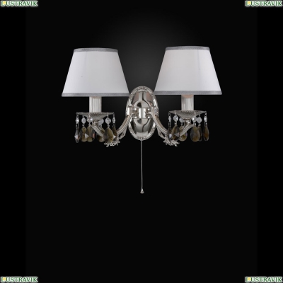 Бра A 9831/2 ★Reccagni Angelo, 2 x 60Вт☀, Серебро► — Купить▼