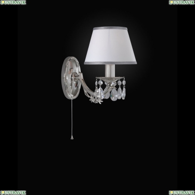 Бра A 9832/1 ★Reccagni Angelo, 1 x 60Вт☀, Серебро► — Купить▼