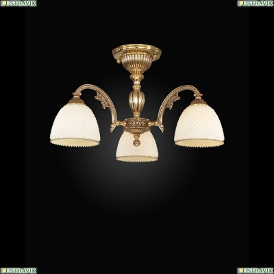 Люстра PL 7125/3 ★Reccagni Angelo, 3 x 60Вт☀, Французское золото► — Купить▼