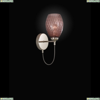 Бра A 10008/1 ★Reccagni Angelo, 1 x 60Вт☀, Серебро► — Купить▼