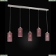 Светильник B 10001/5 ★Reccagni Angelo, 5 x 60Вт☀, Серебро► — Купить▼