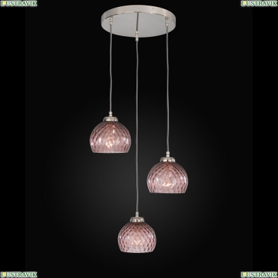 Люстра L 10006/3 ★Reccagni Angelo, 3 x 60Вт☀, Серебро► — Купить▼