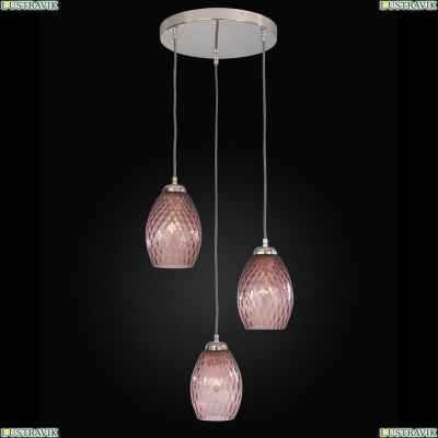 Люстра L 10008/3 ★Reccagni Angelo, 3 x 60Вт☀, Серебро► — Купить▼