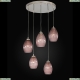 Люстра L 10008/5 ★Reccagni Angelo, 5 x 60Вт☀, Серебро► — Купить▼