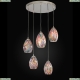 Люстра L 10009/5 ★Reccagni Angelo, 5 x 60Вт☀, Серебро► — Купить▼