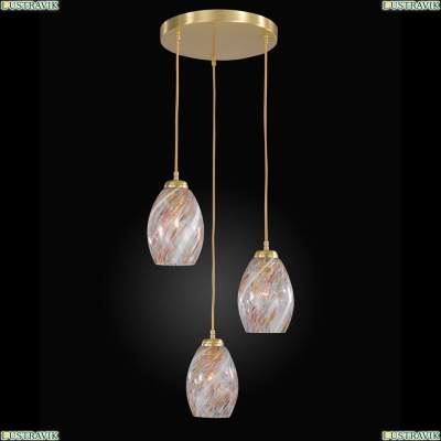 Люстра L 10034/3 ★Reccagni Angelo, 3 x 60Вт☀, Золото► — Купить▼