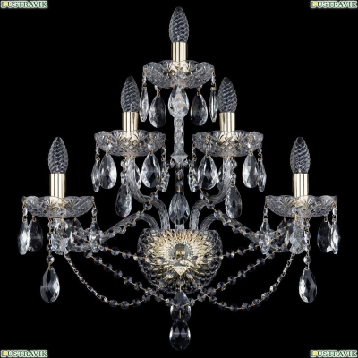 Бра 10.21.2+2+1.200.XL.Gd.Sp ★Bohemia Art Classic, Золото► — Купить▼