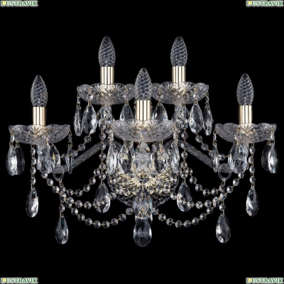 Бра 10.25.3+2.200.XL.Gd.Sp ★Bohemia Art Classic, Золото► — Купить▼