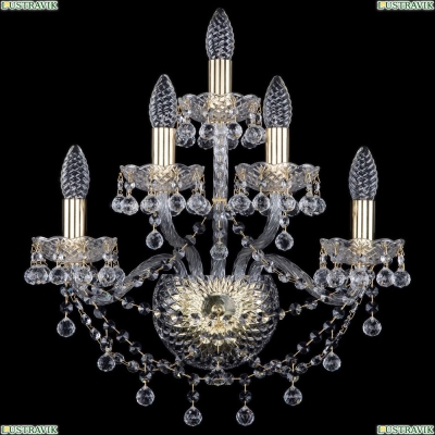 Бра 10.26.2+2+1.165.Gd.B ★Bohemia Art Classic, Золото► — Купить▼