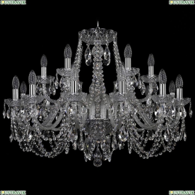 Люстра 11.11.12+6.300.Cr.Sp ★Bohemia Art Classic, Хром► — Купить▼