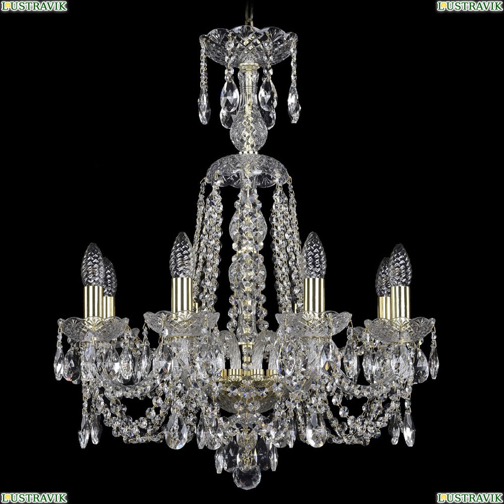11.11.8.195.XL-68.Gd.Sp Люстра хрустальная Bohemia Art Classic - Фото № 1