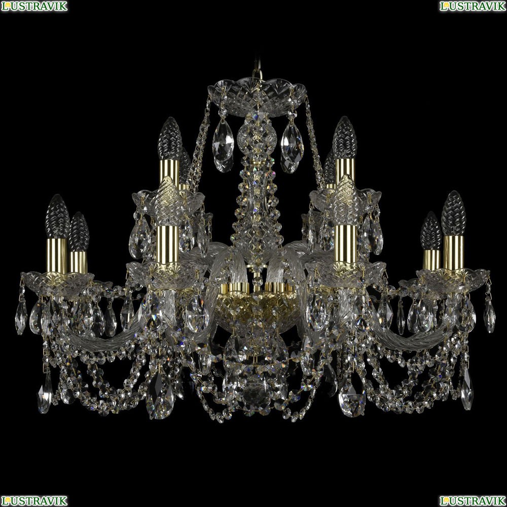 11.11.8+4.240.Gd.Sp Люстра хрустальная Bohemia Art Classic - Фото № 1