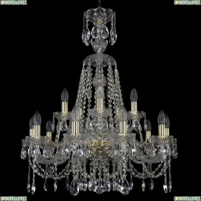 Люстра 11.12.10+5.240.XL-69.Gd.Sp ★Bohemia Art Classic, Золото► — Купить▼