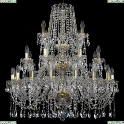 Люстра 11.12.16+8+4.300.3d.Gd.Sp ★Bohemia Art Classic, Золото► — Купить▼