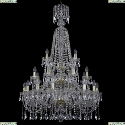 Люстра 11.12.16+8+4.300.3d.XL-132.Gd.Sp ★Bohemia Art Classic, Золото► — Купить▼