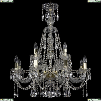 Люстра 11.12.8+4.240.XL-82.Gd.Sp ★Bohemia Art Classic, Золото► — Купить▼