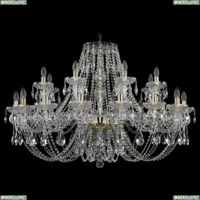 Люстра 11.21.16+8.400.Gd.Sp ★Bohemia Art Classic, Золото► — Купить▼