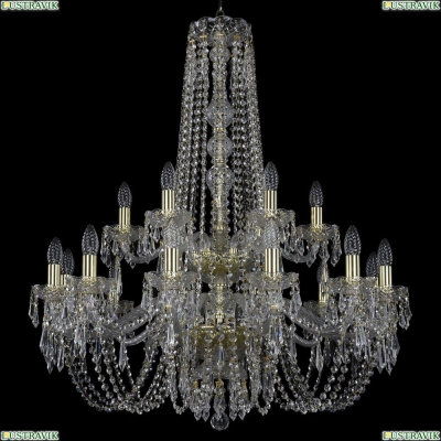 Люстра 11.23.12+6.300.2d.h-94.Gd.Dr ★Bohemia Art Classic, Золото► — Купить▼
