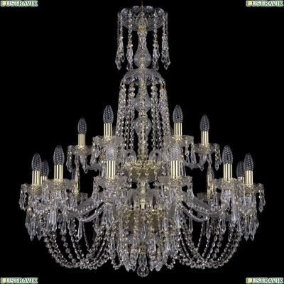 Люстра 11.23.12+6.300.2d.XL-96.Gd.Dr ★Bohemia Art Classic, Золото► — Купить▼