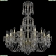 Люстра 11.23.12+6.300.XL-92.Gd.Dr ★Bohemia Art Classic, Золото► — Купить▼