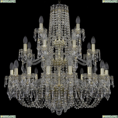 Люстра 11.23.16+8+4.300.3d.Gd.Dr ★Bohemia Art Classic, Золото► — Купить▼