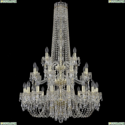 Люстра 11.23.16+8+4.300.3d.h-128.Gd.Dr ★Bohemia Art Classic, Золото► — Купить▼