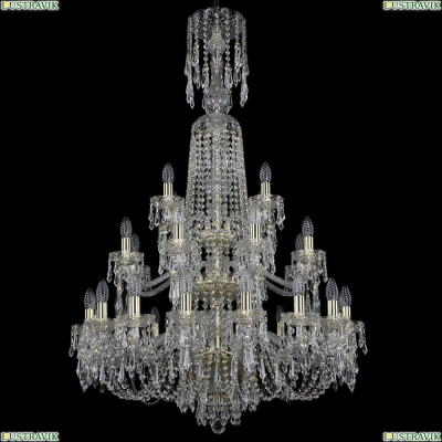 Люстра 11.23.16+8+4.300.3d.XL-130.Gd.Dr ★Bohemia Art Classic, Золото► — Купить▼