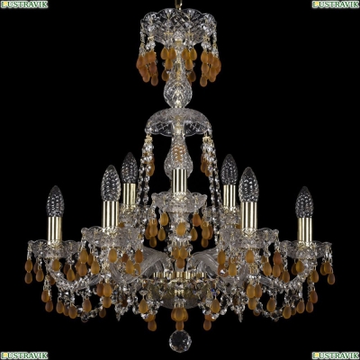 Люстра 11.24.6+3.200.XL-64.Gd.V1003 ★Bohemia Art Classic, Золото► — Купить▼