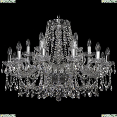 Люстра 11.25.12+6.300.Cr.Sp ★Bohemia Art Classic, Хром► — Купить▼