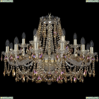 Люстра 11.25.12+6.300.Gd.Sp.R777 ★Bohemia Art Classic, Золото► — Купить▼