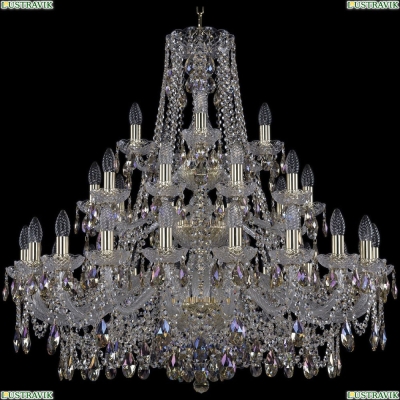 Люстра 11.25.20+10+5.360.3d.Gd.Sp.K801 ★Bohemia Art Classic, Золото► — Купить▼